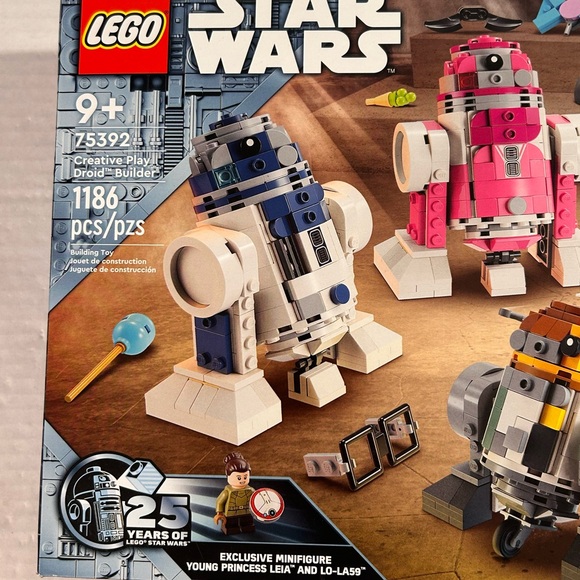 LEGO Star Wars Creative Play Droid Builder 75392 w/ Princess Leia Mini Figure - Picture 2 of 12